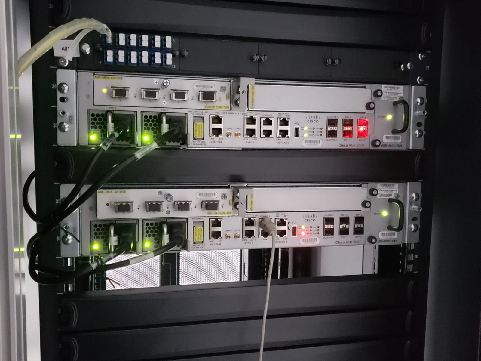 Imagen de Instalacion y Configuracion de dos Router Cisco ASR en Stack.