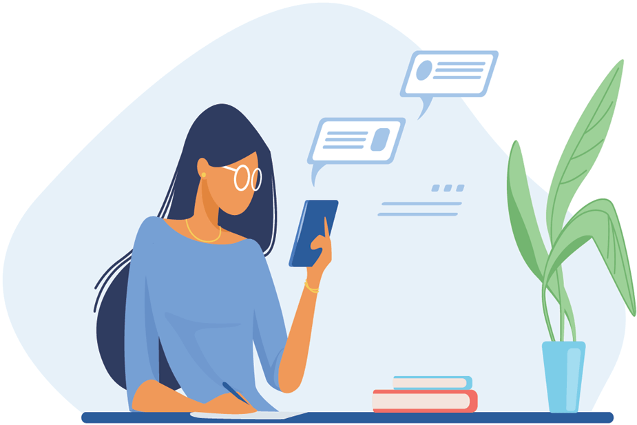 Imagen que identifica nuestro servicio de Manager de Redes Sociales.